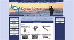 Desktop Screenshot of deportesneptuno.com